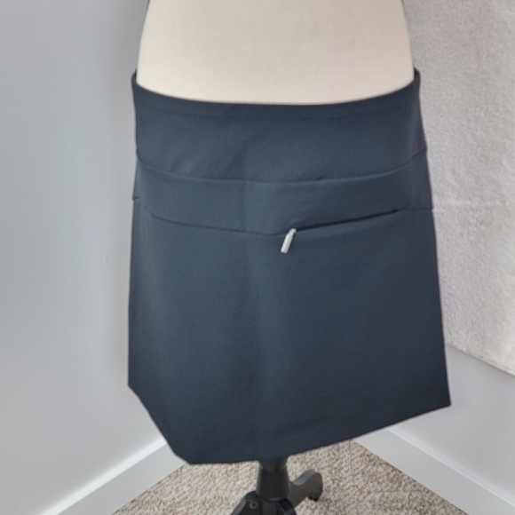 Cutter & Buck Black Performance Dry Tec 50+ Golf/Pickleball Skirt/Skort Sz L‎ - Picture 6 of 15